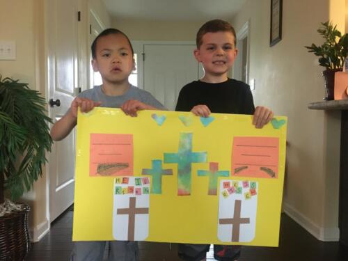 How to Homeschool - Easter art